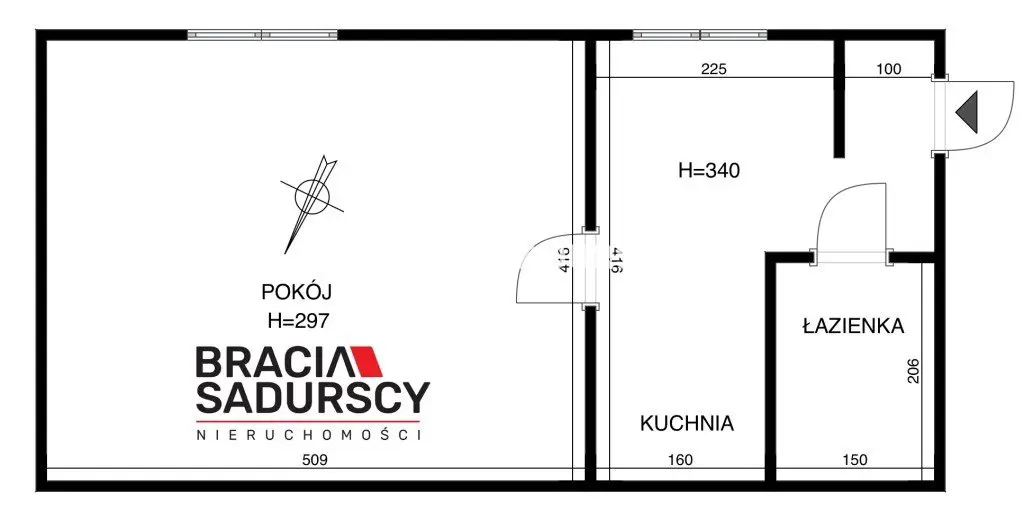 Mieszkanie w oficynie. Kazimierz.