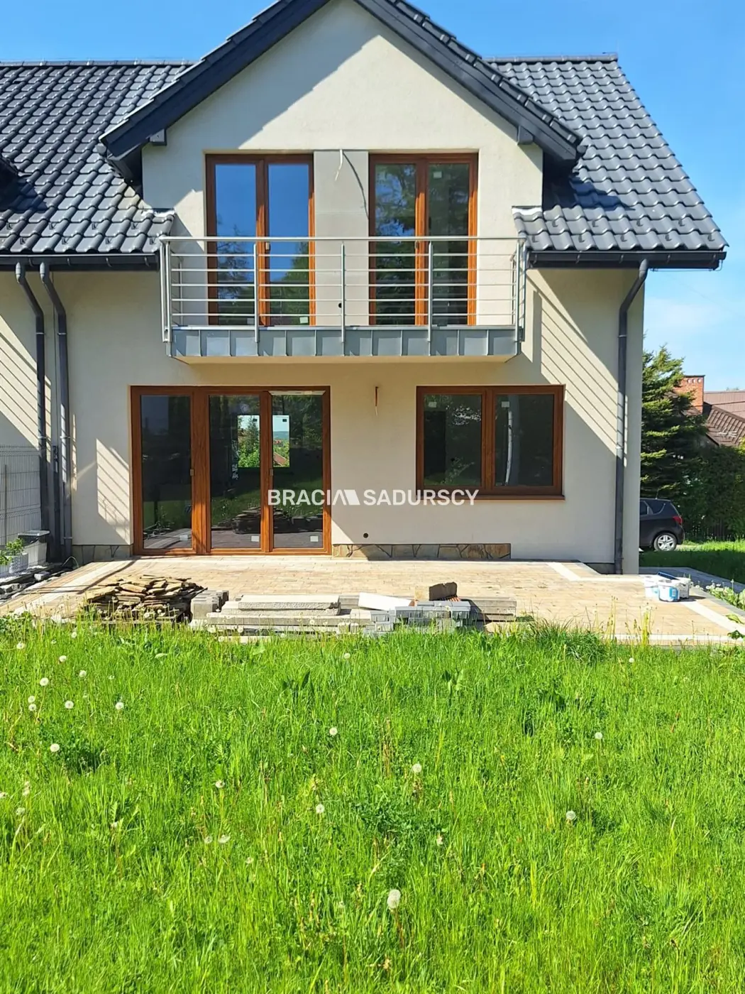 Dom,zabudowa bliźniacza,Libertów,do wykończenia