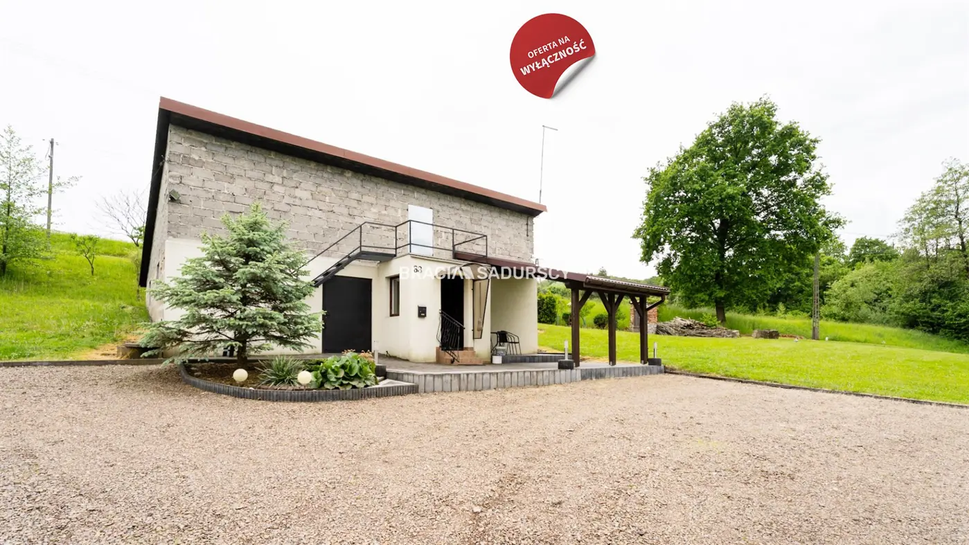 Gospodarstwo około 2 ha w Łazanach gm.Biskupice