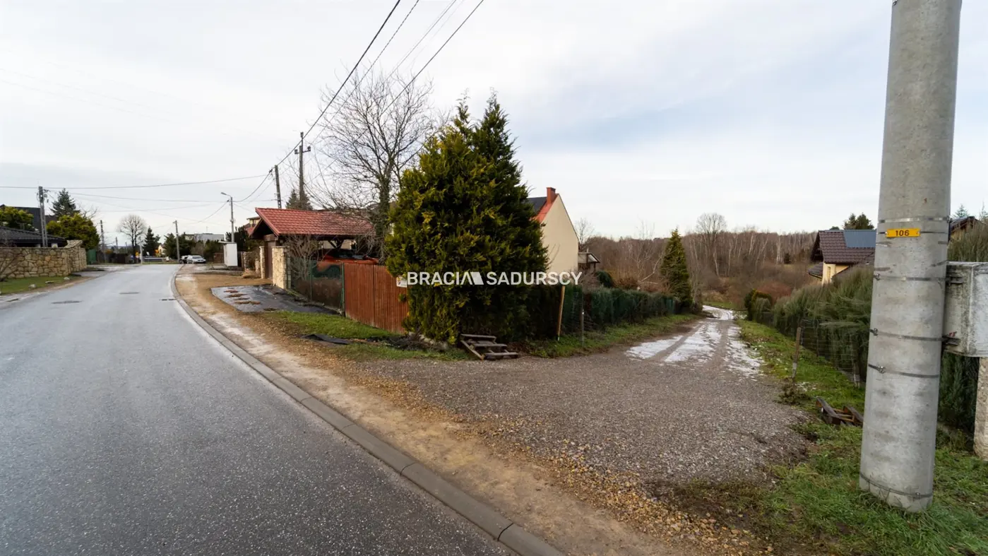 Działka w Skawinie, zieleń, lasy