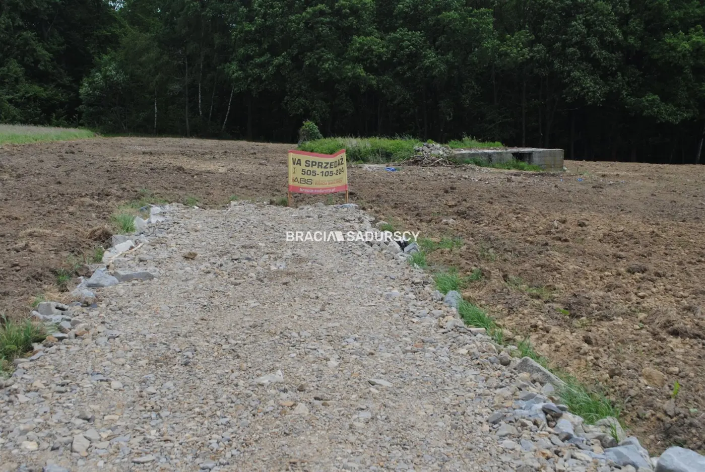 Działka budowlano-rolno-leśna w Jankówce