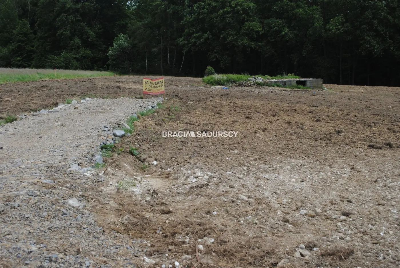 Działka budowlano-rolno-leśna w Jankówce