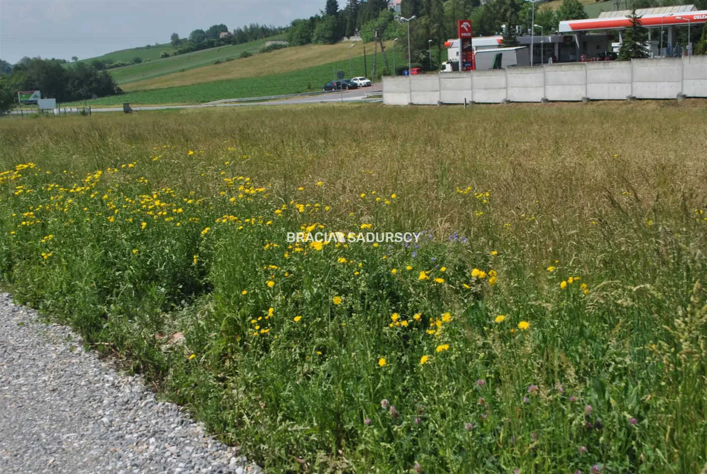 Duża działka usługowa w rejonie drogi nr 94