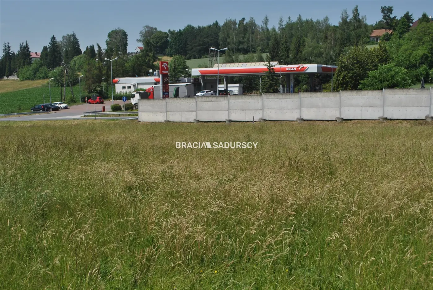 Duża działka usługowa w rejonie drogi nr 94