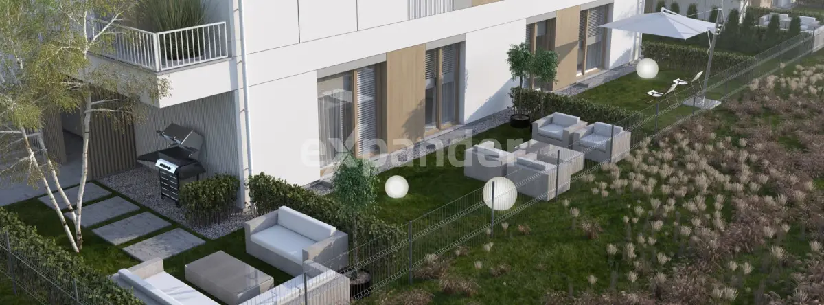 Mieszkanie z ogródkiem w zabudowie bliźniaczej