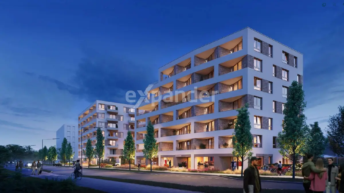 Apartament na Włochach z tarasem i balkonami