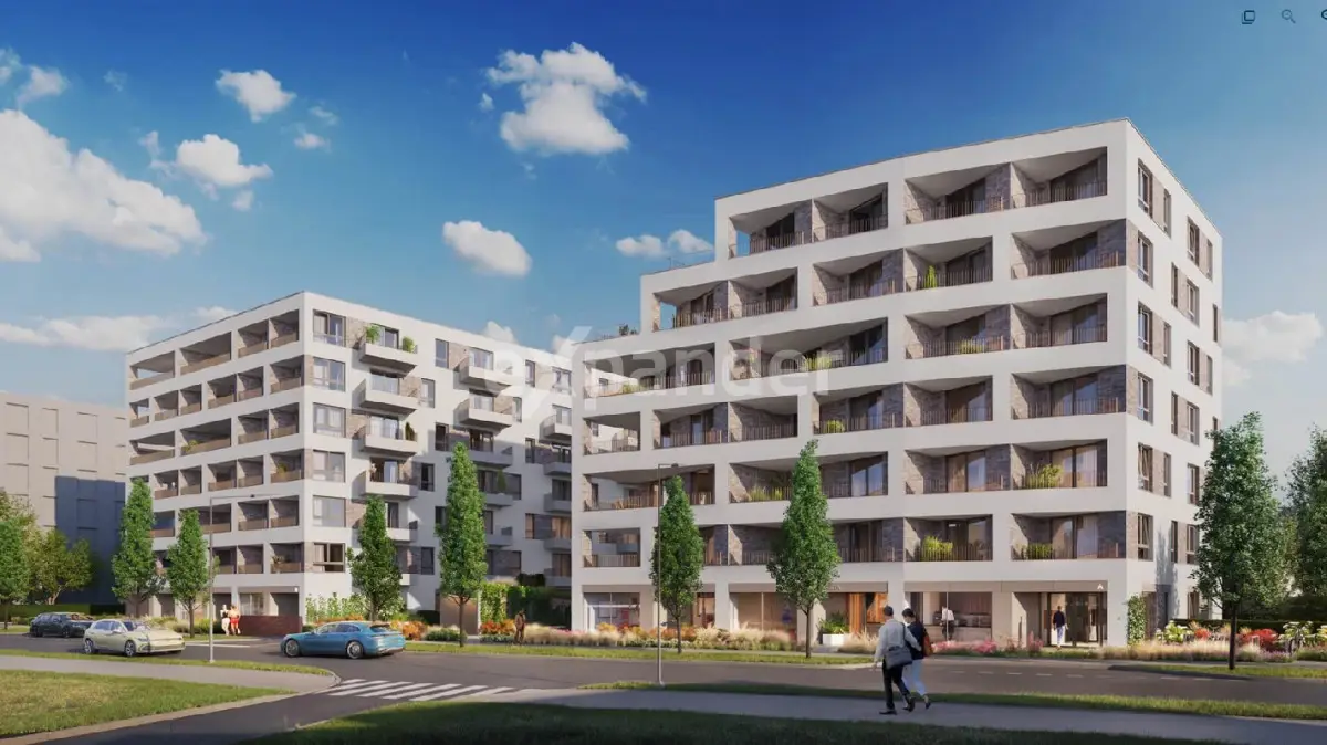 Apartament na Włochach z tarasem i balkonami