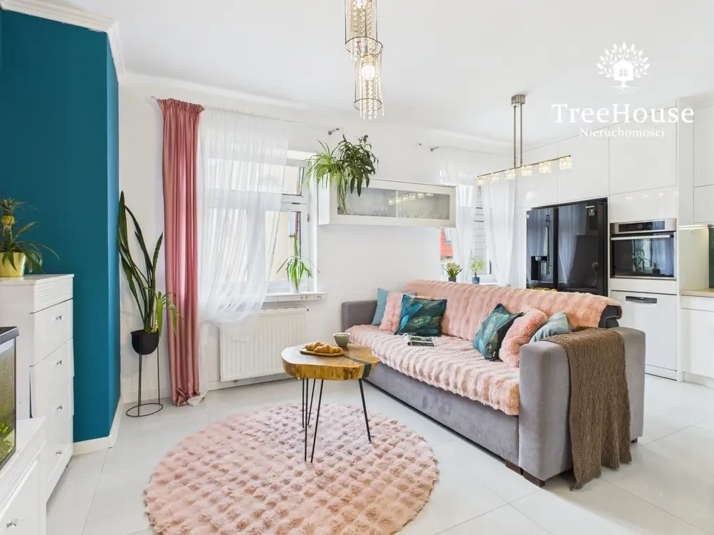 Wyjątkowe mieszkanie w centrum miasta z tarasem.