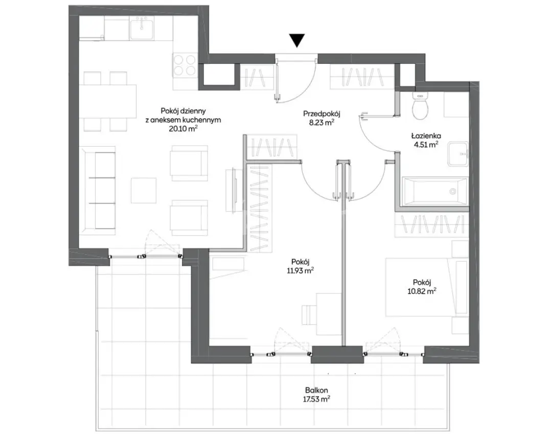 Funkcjonalne mieszkanie - doskonała lokalizacja