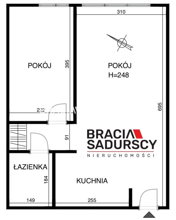 Fajne 2 pok mieszkanie - ul. Spółdzielców.