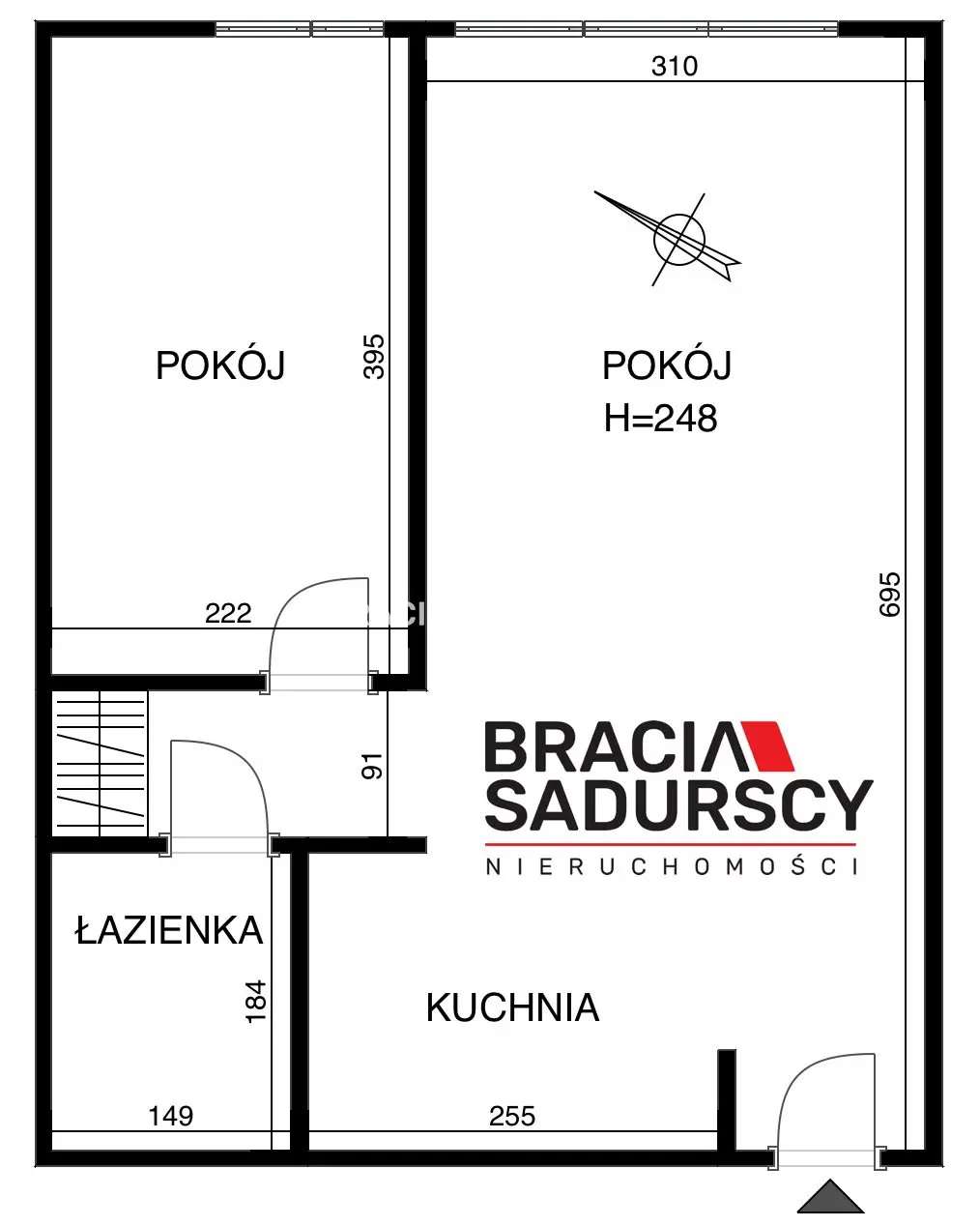 Fajne 2 pok mieszkanie - ul. Spółdzielców.