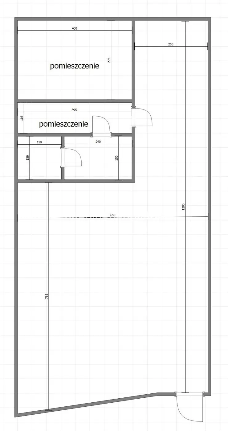 nowy lokal 170 m2 Sakwina