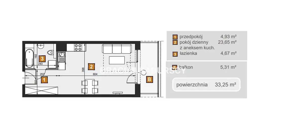 Dębniki, nowe mieszkania, stan deweloperski