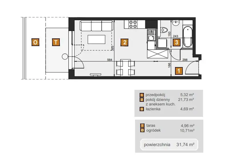 Dębniki, nowe mieszkania, stan deweloperski