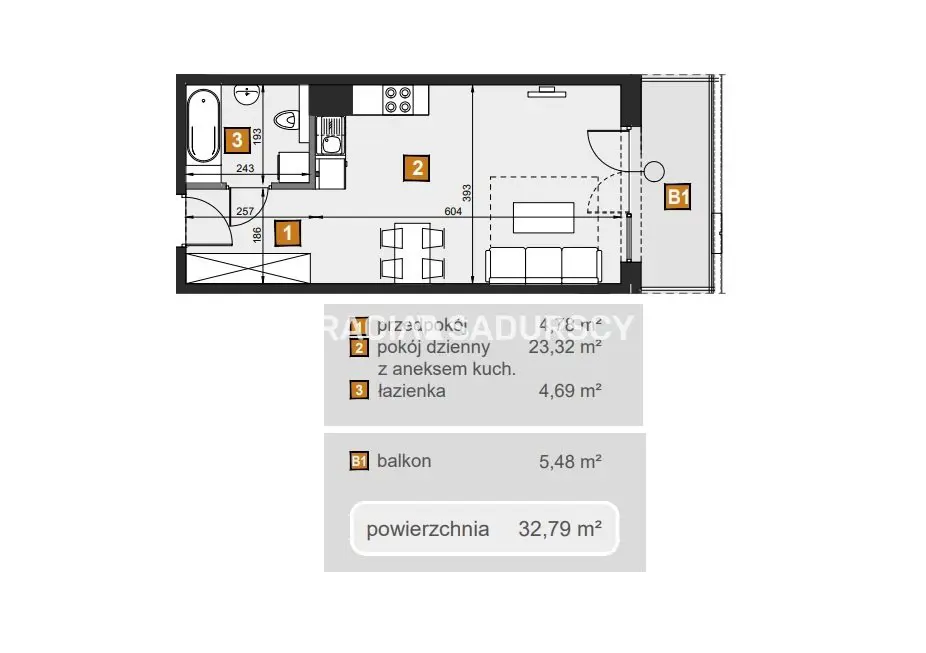 Dębniki, nowe mieszkania, stan deweloperski