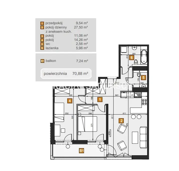 Dębniki, nowe mieszkania, stan deweloperski