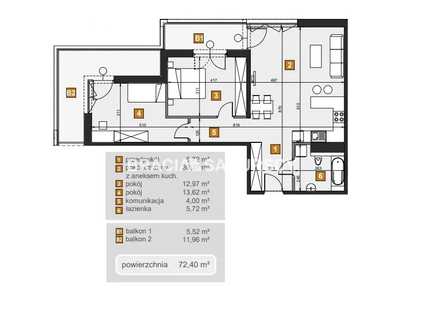 Dębniki, nowe mieszkania, stan deweloperski