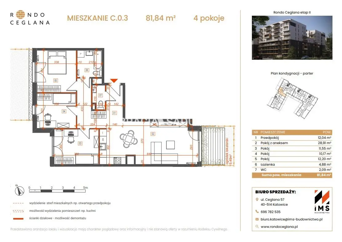 Katowice-mieszkania z widokiem na zieleń i miasto