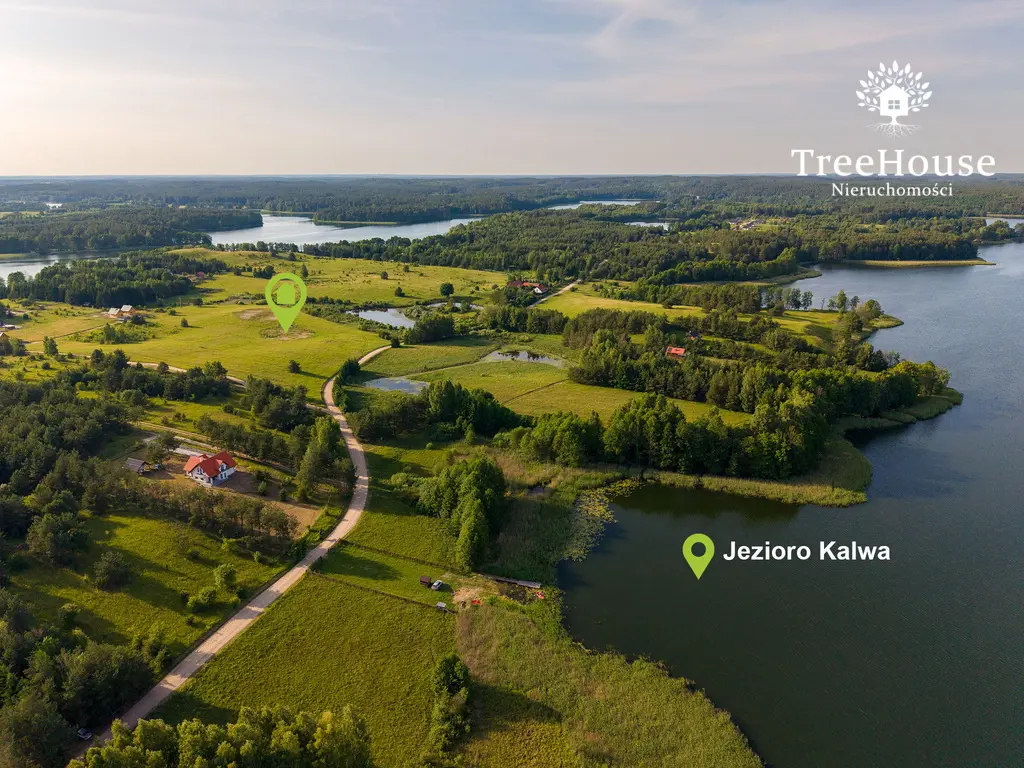 Pasym – działki budowlane nad jeziorem Kalwa