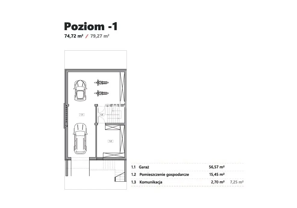 Bliźniak z garażem i ogrodem - 245,38 m2