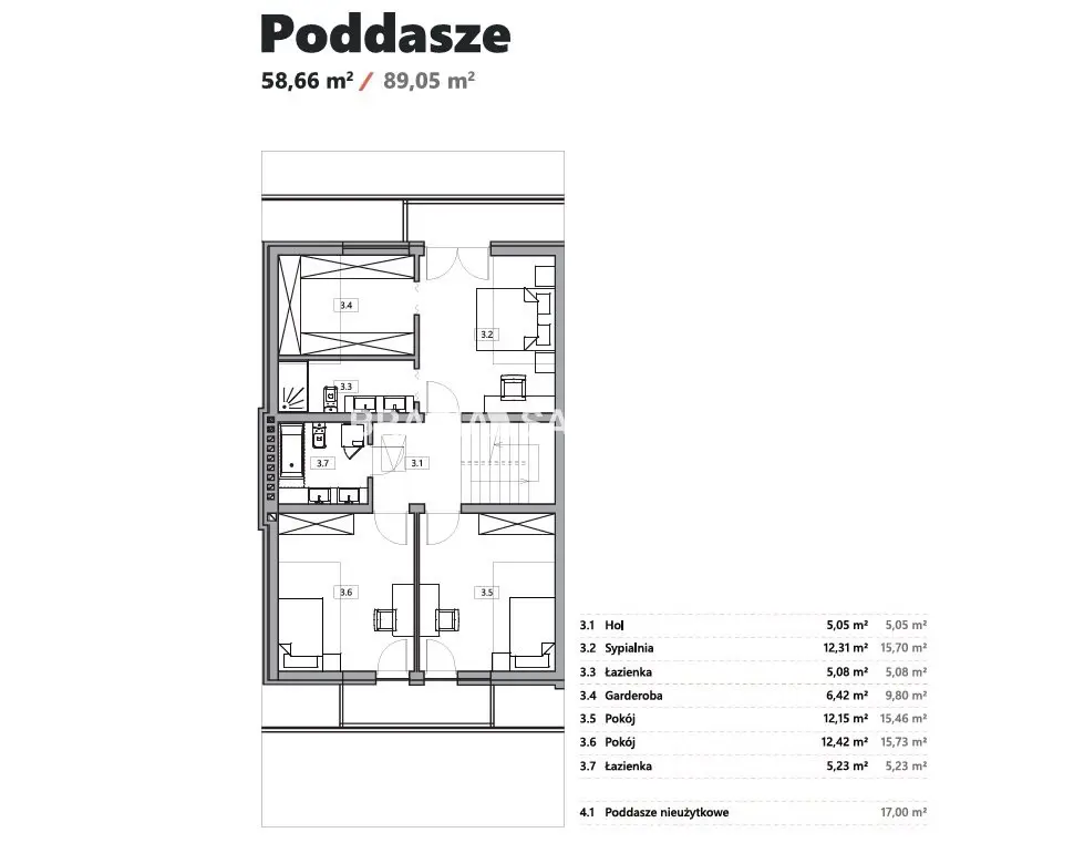 Bliźniak z garażem i ogrodem - 245,38 m2