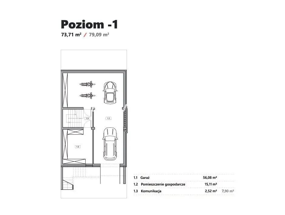 Bliźniak z garażem i ogrodem - 245,38 m2