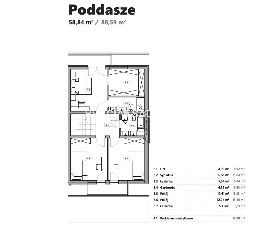 Bliźniak z garażem i ogrodem - 245,38 m2