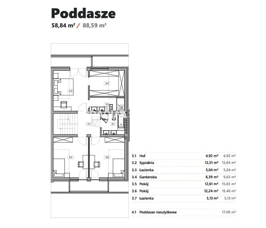 Bliźniak z garażem i ogrodem - 245,38 m2