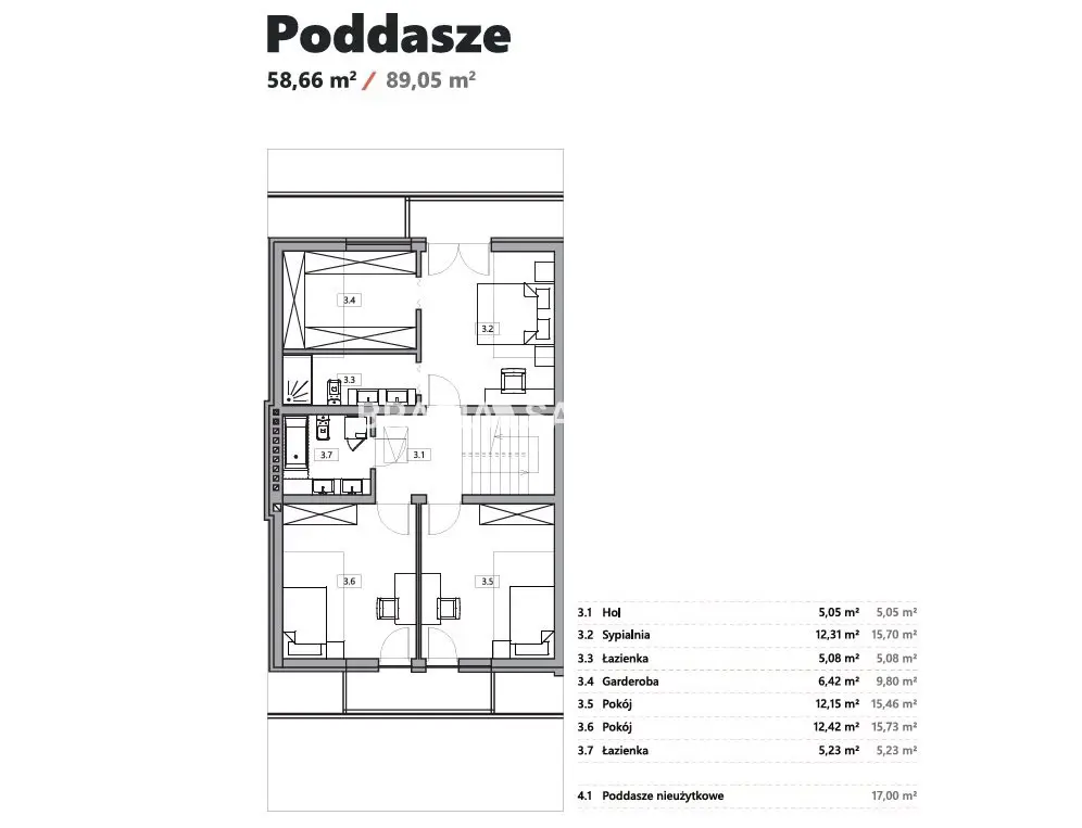 Bliźniak z garażem i ogrodem - 245,38 m2