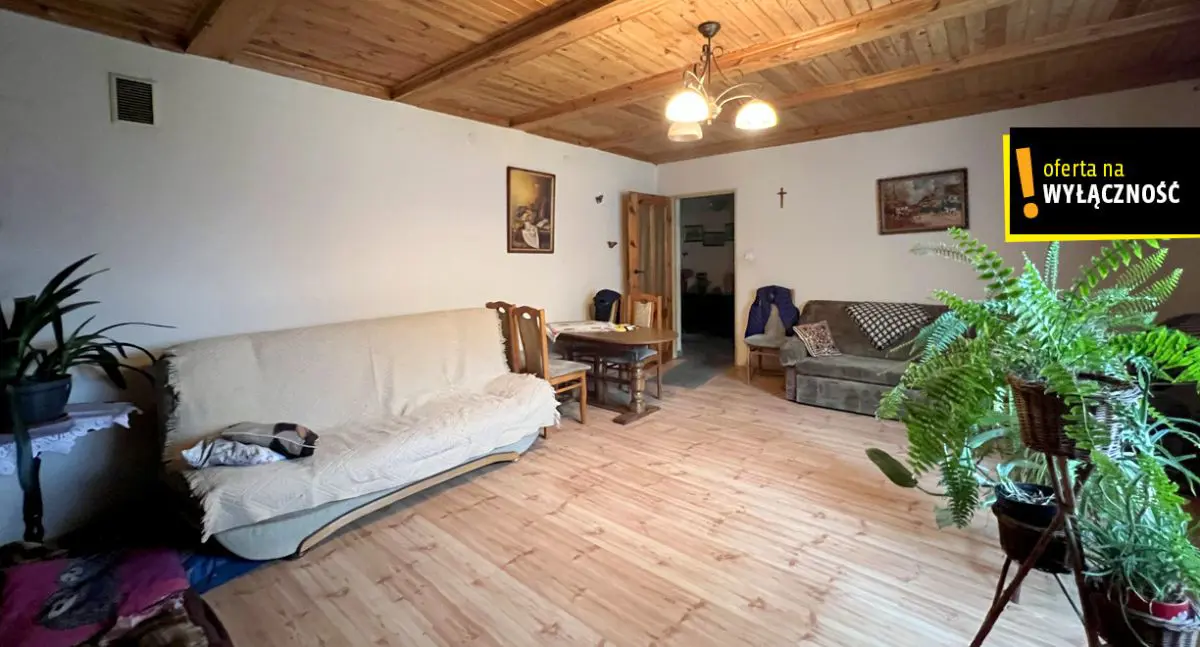 Dom 90m2 z dużą działką-Wymysłów.