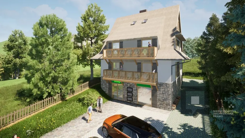 Dom - 7 apartamentów lokal na wynajem