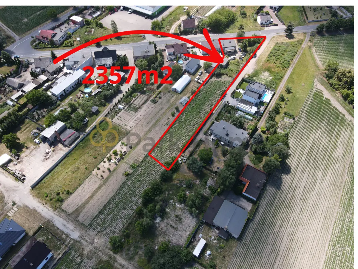 Działka 2357 m² na sprzedaż - Kościan