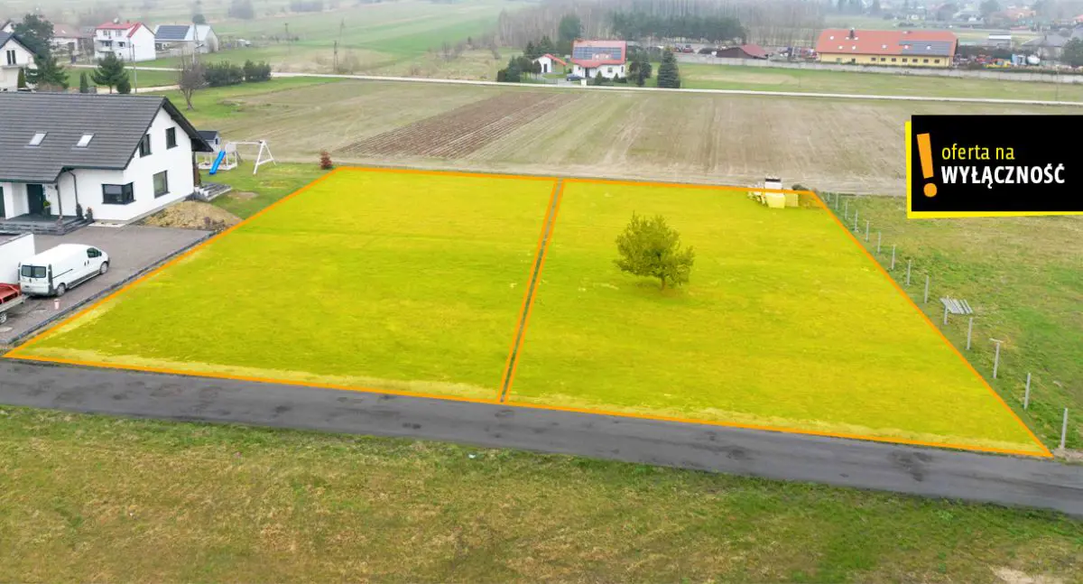 Działka Budowlana Górno-Parcele 15 km od Kielc