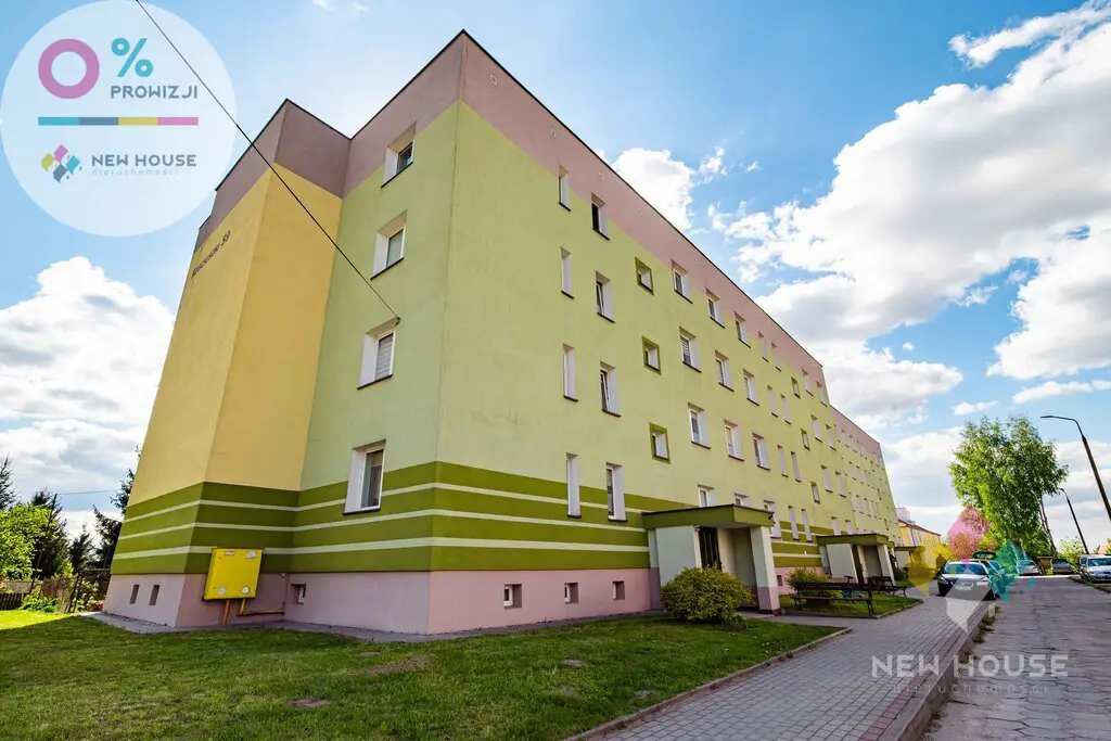 35 m2, Barczewo, widok na zieleń, 2 pokoje, 3p.