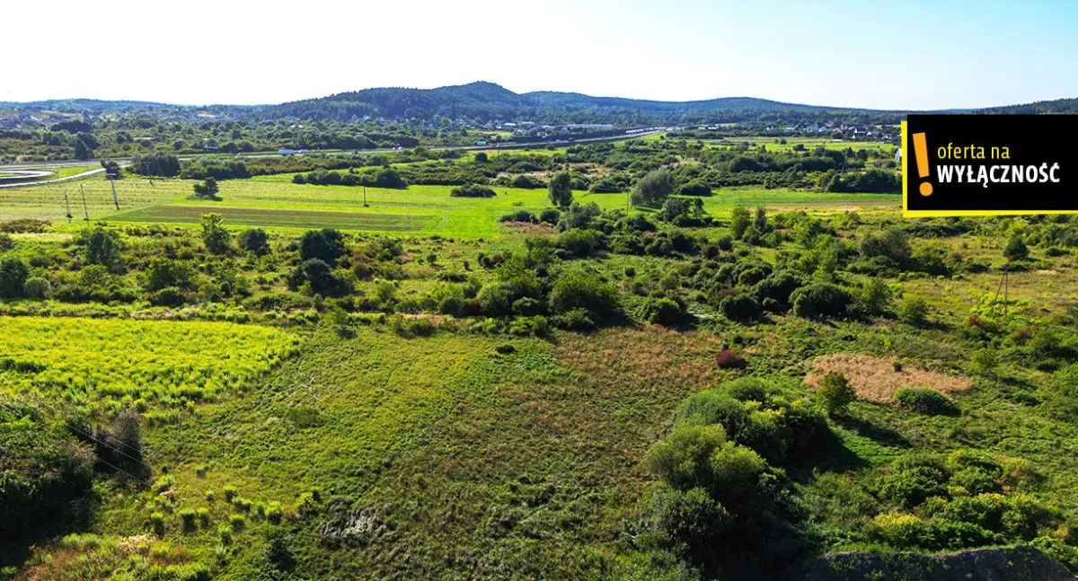 Wyjątkowa działka 5056 m² z widokiem blisko Chęcin