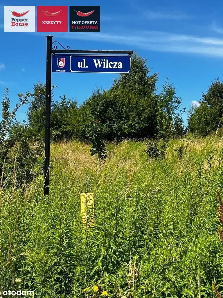 Działka Bąkowo - 10 minut od miasta