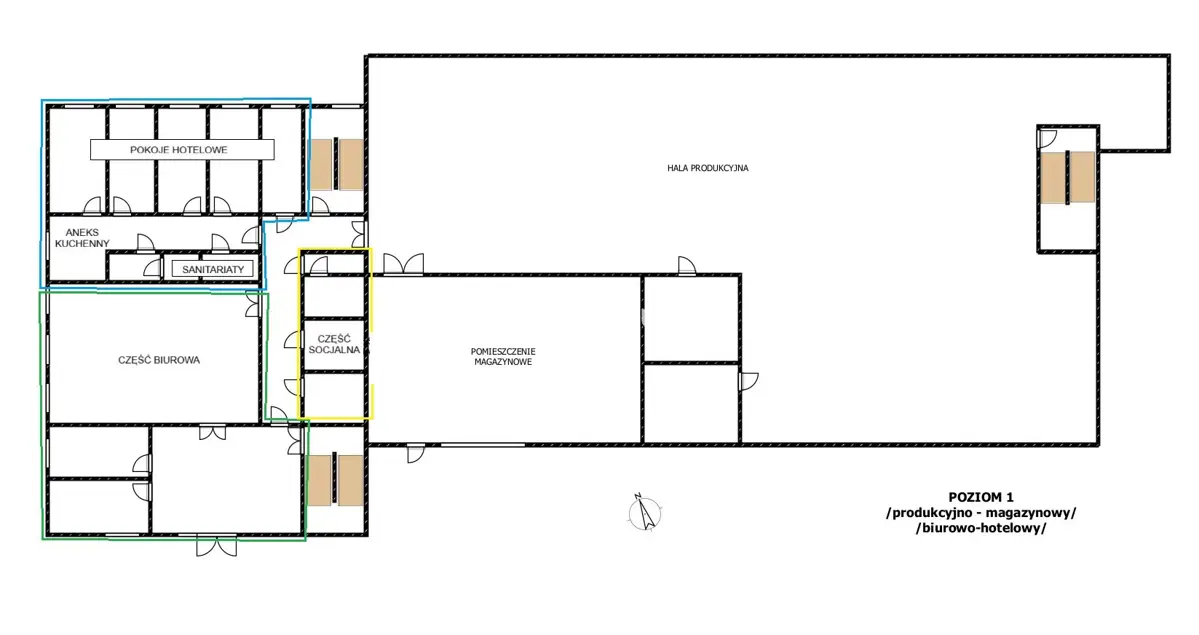 Budynek produkcyjno-usługowo-biurowy