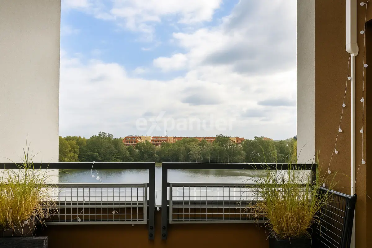 PRYWATNY TARAS| PANORAMICZNY WIDOK NA STAW| GARAŻ