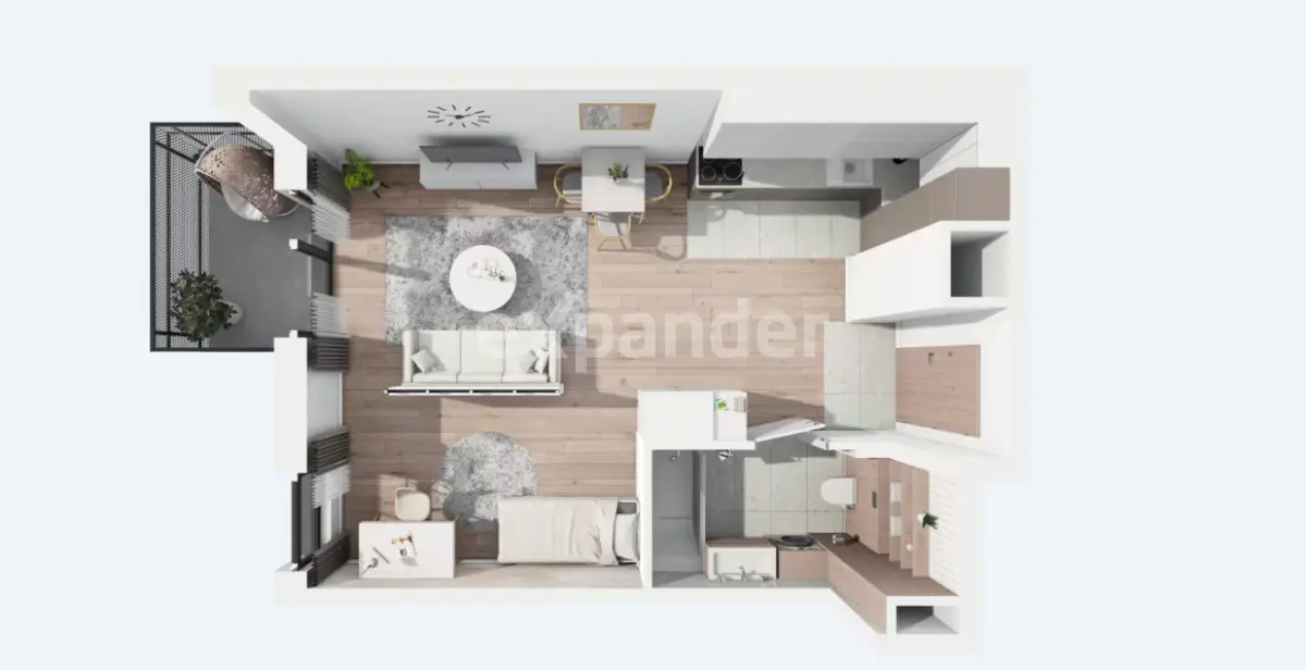 Mieszkanie 40m2/balkon