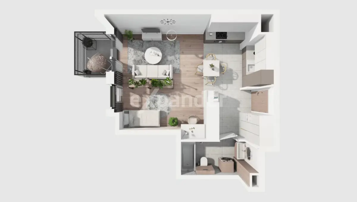 Wygodne mieszkanie 41m2 od zachodu.