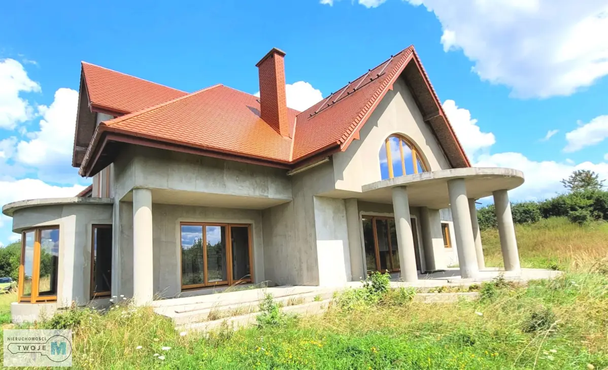 Dom z poddaszem, stan surowy zamknięty - Zaborze