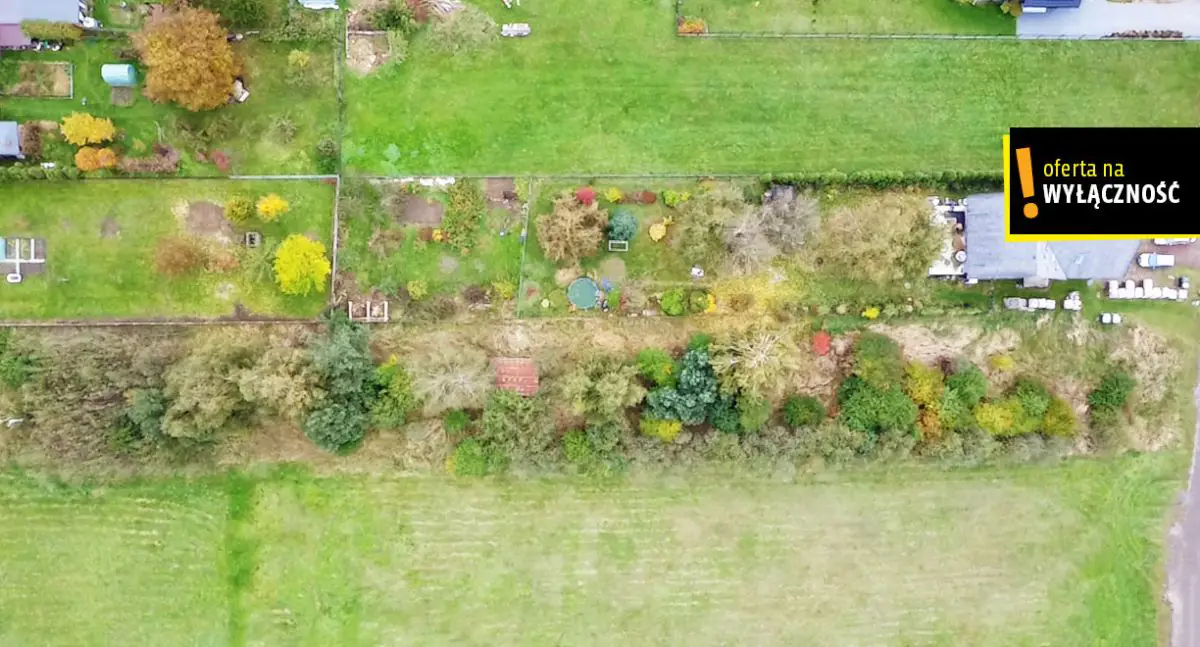 Działka budowlana- Spokojna okolica z potencjałem