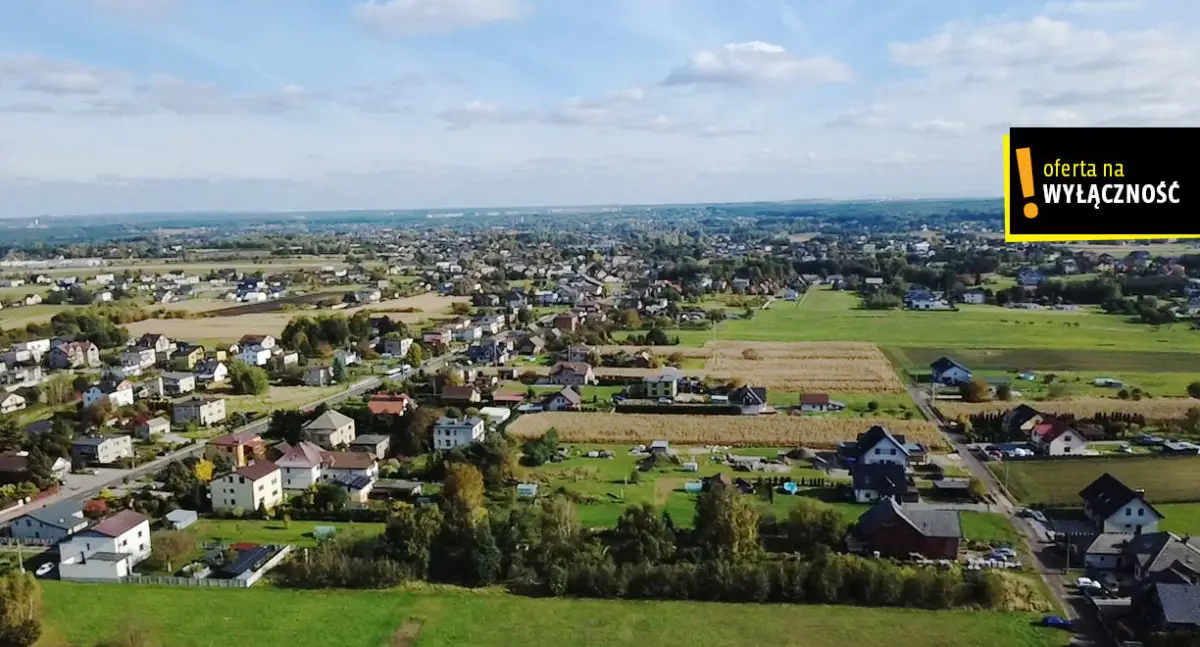Działka budowlana- Spokojna okolica z potencjałem