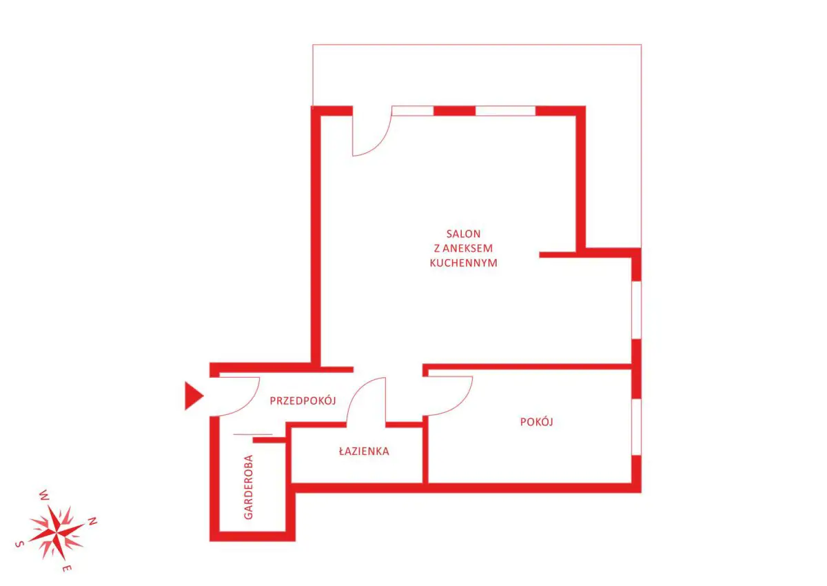 2-pokojowe mieszkanie gotowe do wejścia