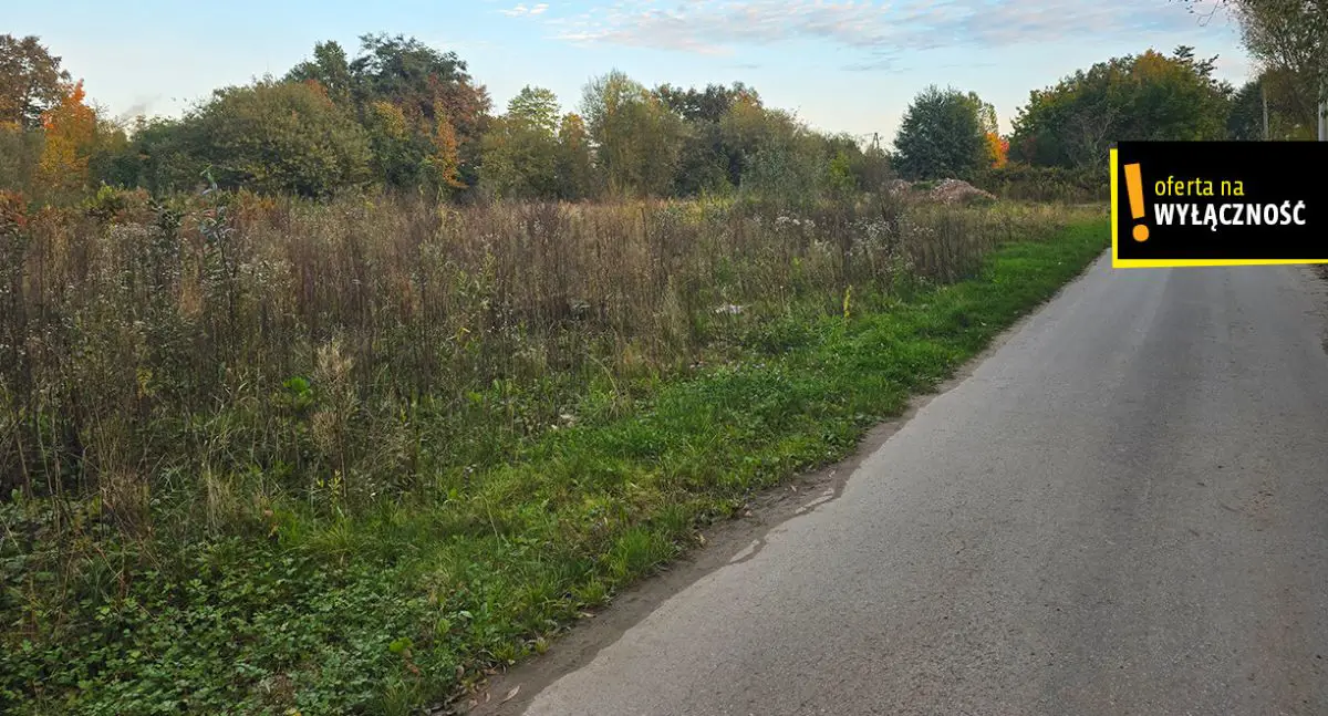 Rezerwacja-Działka 20 arów w Klimontowie