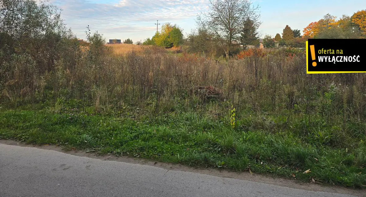 Rezerwacja-Działka 20 arów w Klimontowie