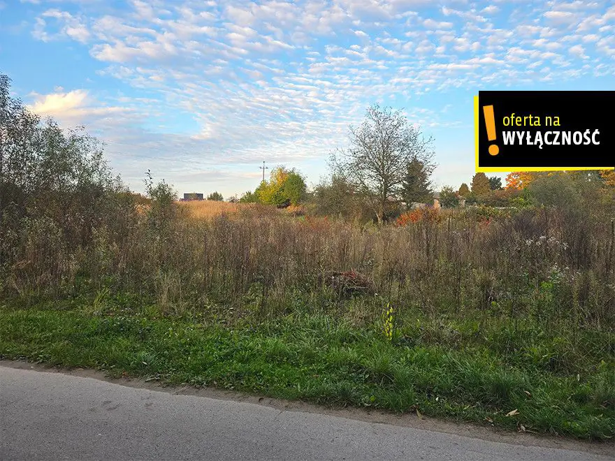 Rezerwacja-Działka 20 arów w Klimontowie