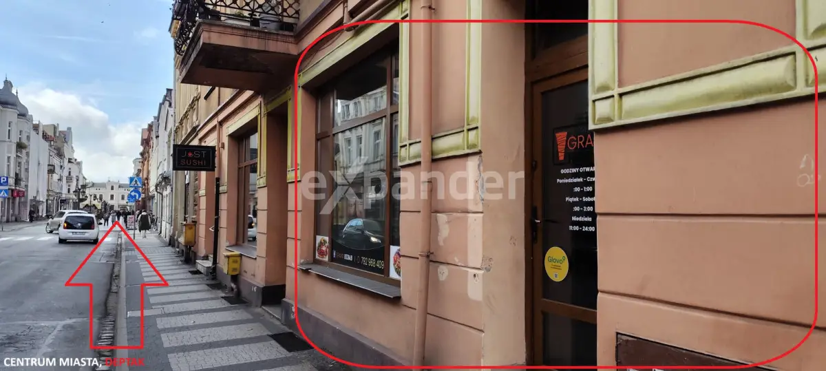 Lokal centrum 63m2 usługi biura gastronomia sklep