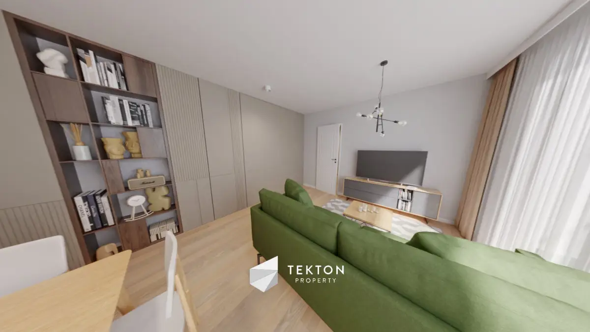 Jasne 2-pok z balkonem i oknem w kuchni |os.Debina