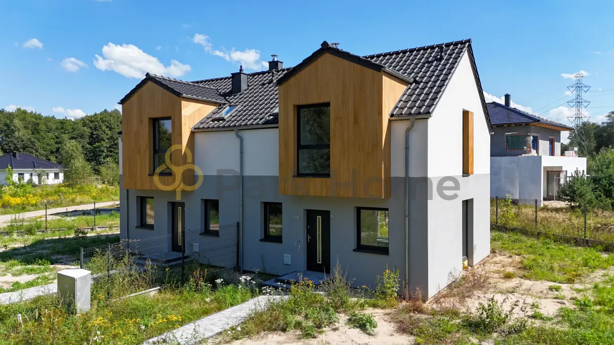 Nowy dom z własnym ogrodem - blisko natury